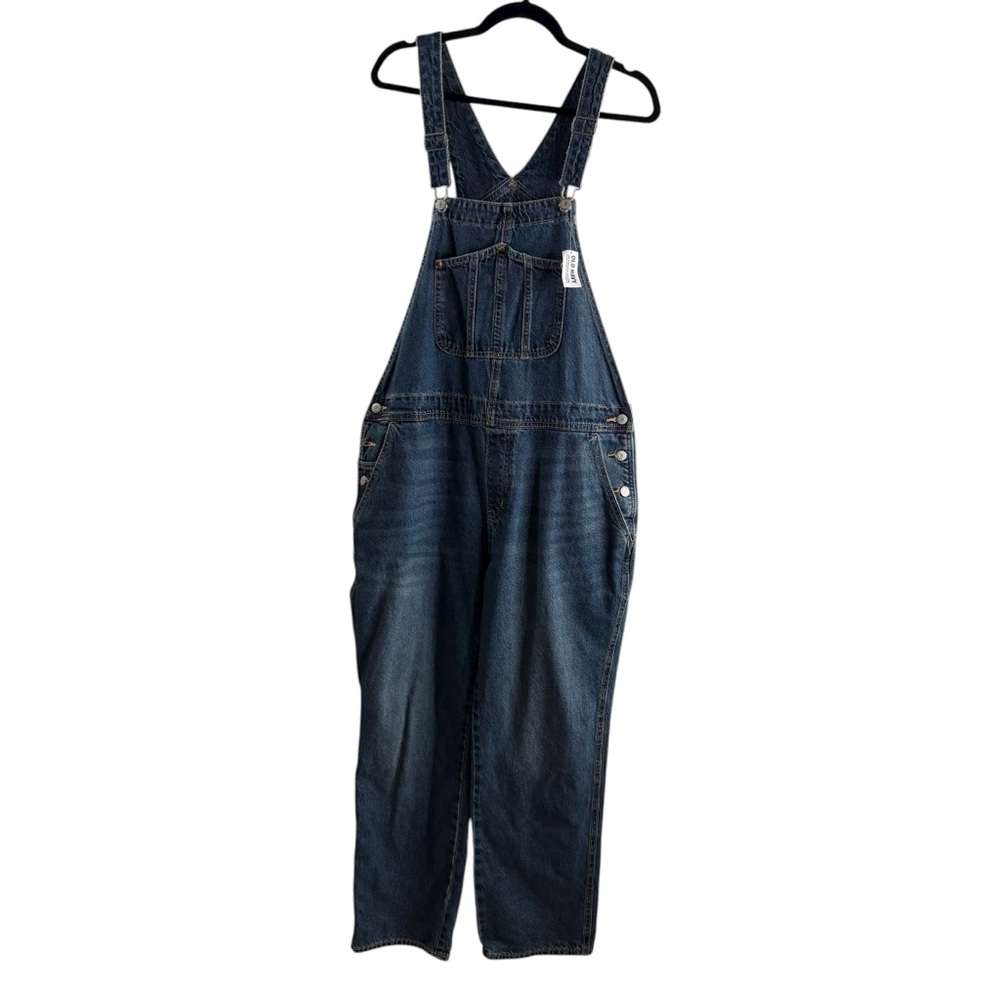 Old Navy Classic Blue Jean Denim Overalls : Size 14 : NWT $59.99